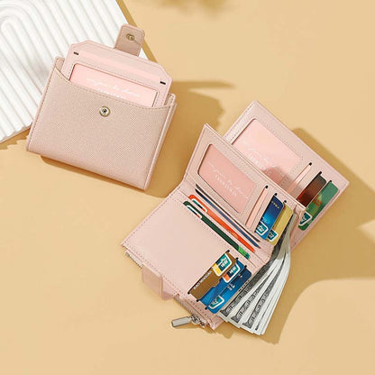 🥰Hot Sale 50% OFF🔥Handheld Multi-Layer Two-Fold Zipper Wallet