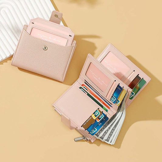 🥰Hot Sale 50% OFF🔥Handheld Multi-Layer Two-Fold Zipper Wallet