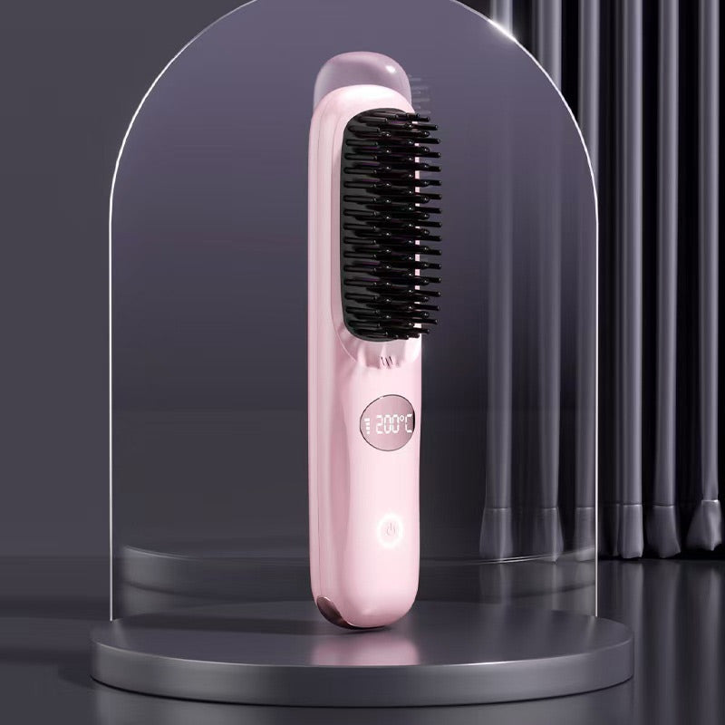 💕Last Day Special Price £14.99!!💕Cordless hair straightener with LED display💇‍♀️2