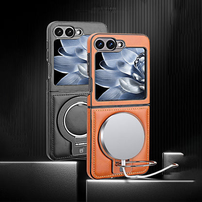 💎Quality is King💎Magnetic Phone Case with Ring Stand for Galaxy Z Flip Series