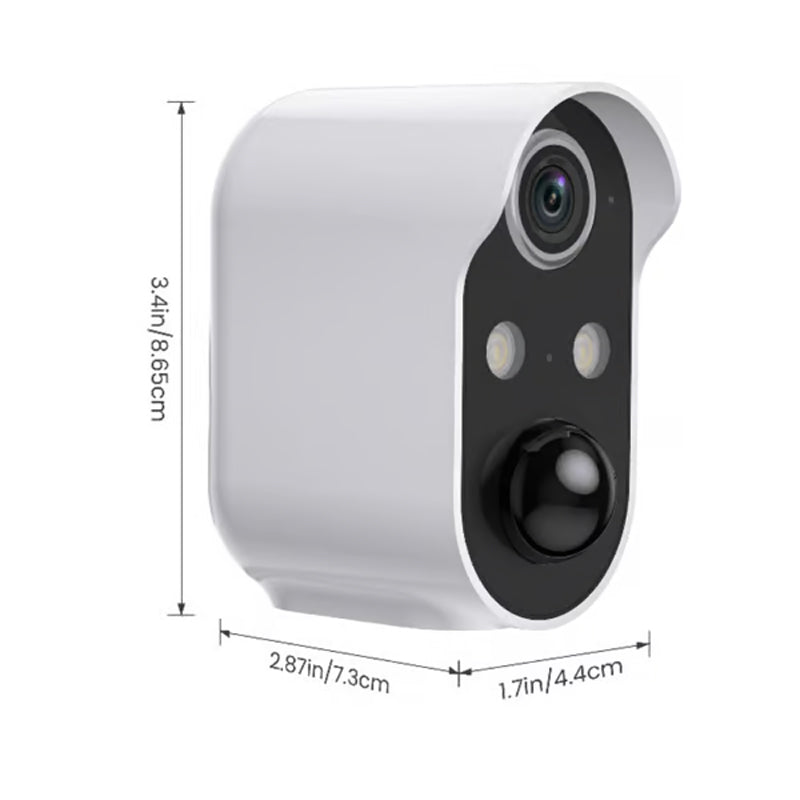 Solar Powered Surveillance Camera - WiFi Wireless IP Camera