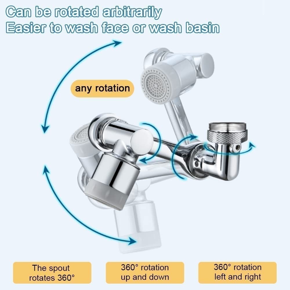 ⏳Limited time 50% discount💥Water tap with rotating robot arm 1080° (universal model)