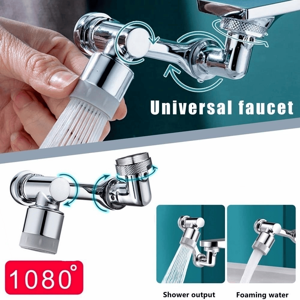 ⏳Limited time 50% discount💥Water tap with rotating robot arm 1080° (universal model)