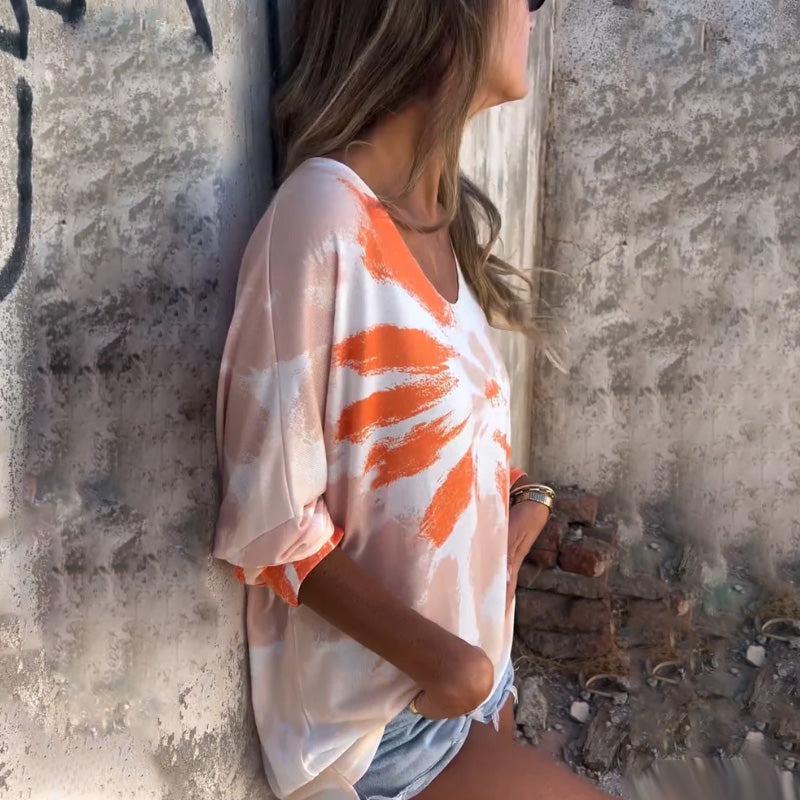 💥Hot Sales-49% OFF🌤️Women's Comfortable V-neck Casual Top