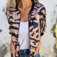 🌸Spring Specials🌸 Women's Fall Zebra Print Zipper Bomber Jacket