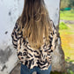 🌸Spring Specials🌸 Women's Fall Zebra Print Zipper Bomber Jacket