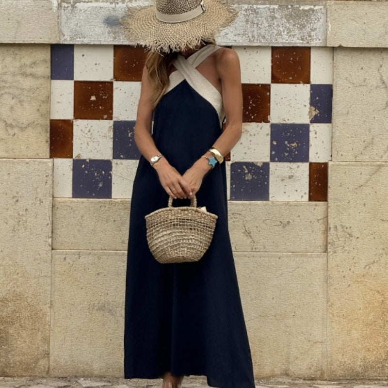 🌸Spring Specials🌸 Women's Halter Neck Sleeveless Maxi Dress