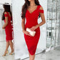 Women's Slim Fit Sexy Off-Shoulder Bodycon Dress