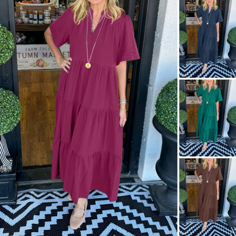 💕Limited Time 49% Off💕Women’s Elegant Tiered Maxi Dress