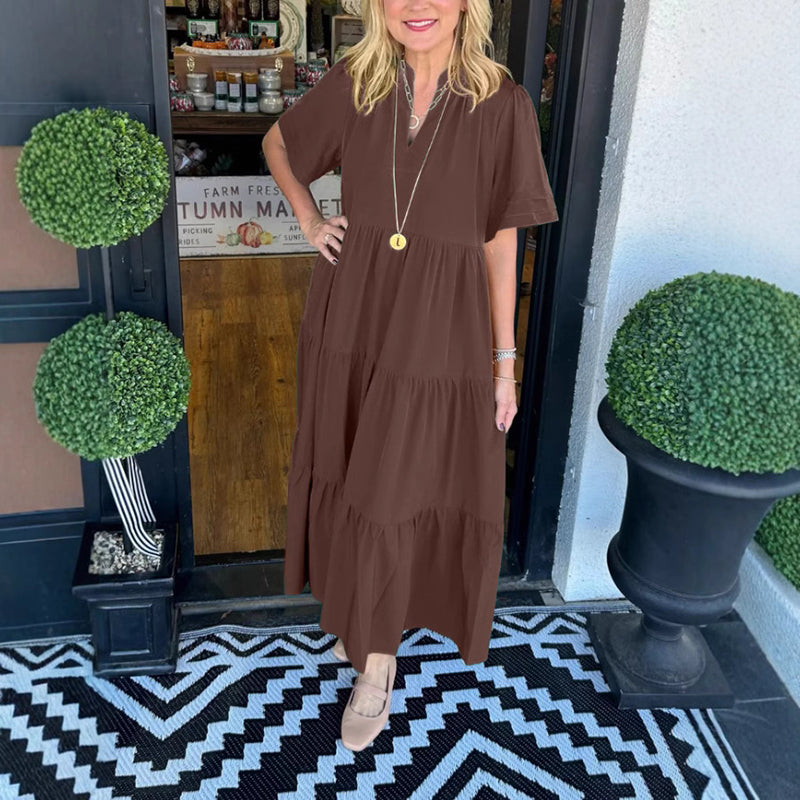 💕Limited Time 49% Off💕Women’s Elegant Tiered Maxi Dress