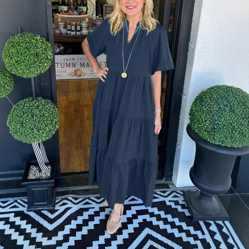 💕Limited Time 49% Off💕Women’s Elegant Tiered Maxi Dress