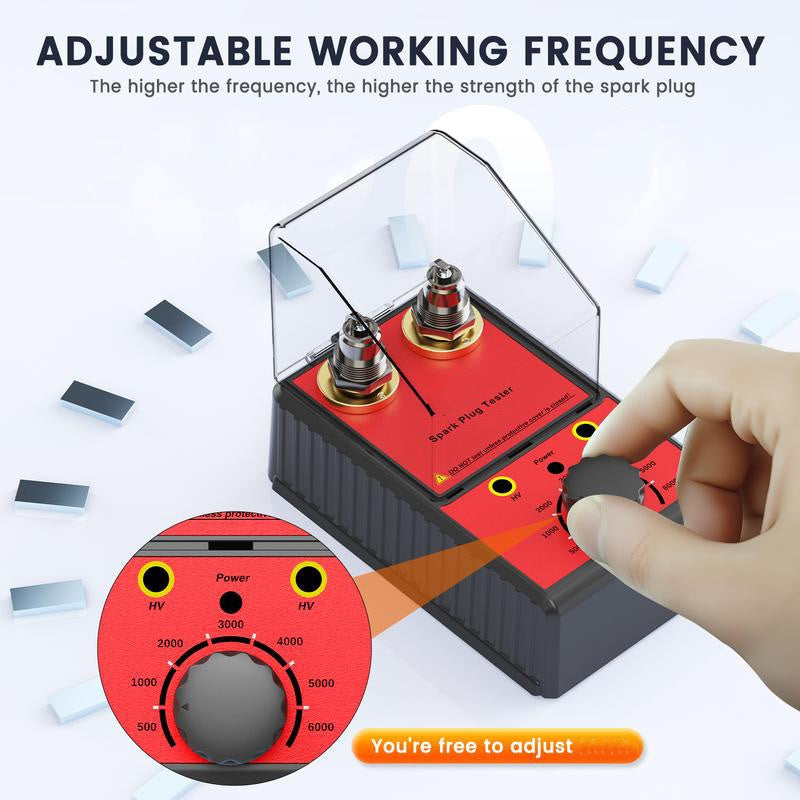 📢📢70 % OFF !!⏰⏰Spark Plug Tester with Dual Test Holes