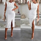 Women’s Sleeveless Bodycon Dress with Slit