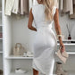 Women’s Sleeveless Bodycon Dress with Slit