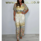 Bohemian Print Wide Leg Jumpsuit
