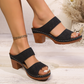 Women's Comfortable Slip-on Wedge Sandals