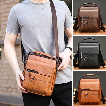 💼 50% OFF NOW! ✨ Men's Business Casual Large Capacity Bag - Durable Nylon with Laptop Compartment & Organized Pockets for Work & Travel 🚀👜