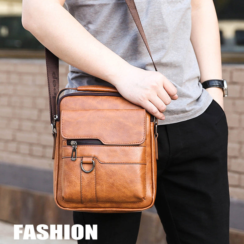 💼 50% OFF NOW! ✨ Men's Business Casual Large Capacity Bag - Durable Nylon with Laptop Compartment & Organized Pockets for Work & Travel 🚀👜