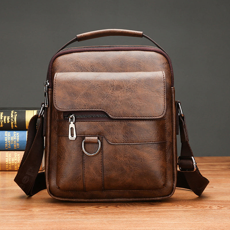 💼 50% OFF NOW! ✨ Men's Business Casual Large Capacity Bag - Durable Nylon with Laptop Compartment & Organized Pockets for Work & Travel 🚀👜