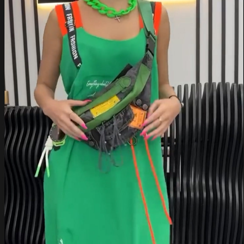 💖Women's Casual Printed Sleeveless Dress