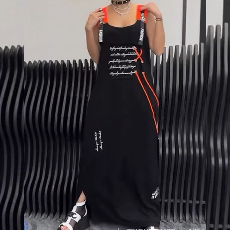 💖Women's Casual Printed Sleeveless Dress