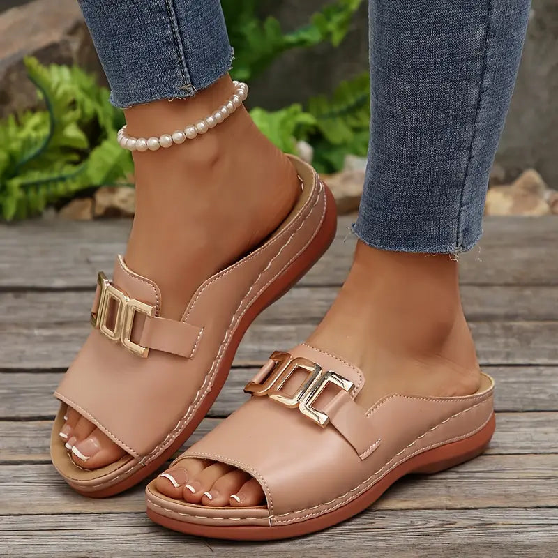 💞Best comfort – Comfortable orthopedic wedge sandals for women