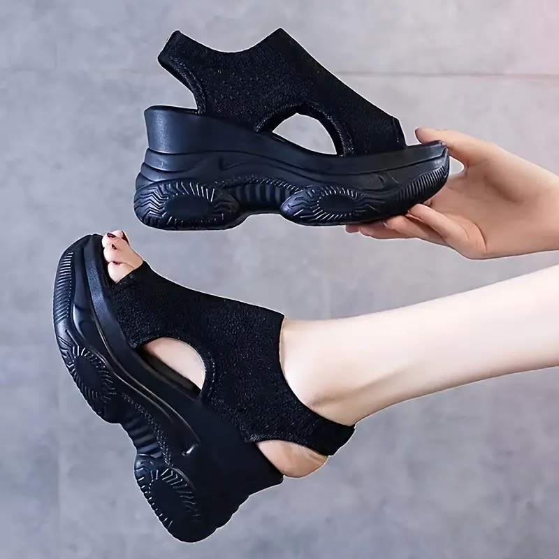 👡 Women's Wedge Sandals – Open Toe & Comfort ☀️🌸