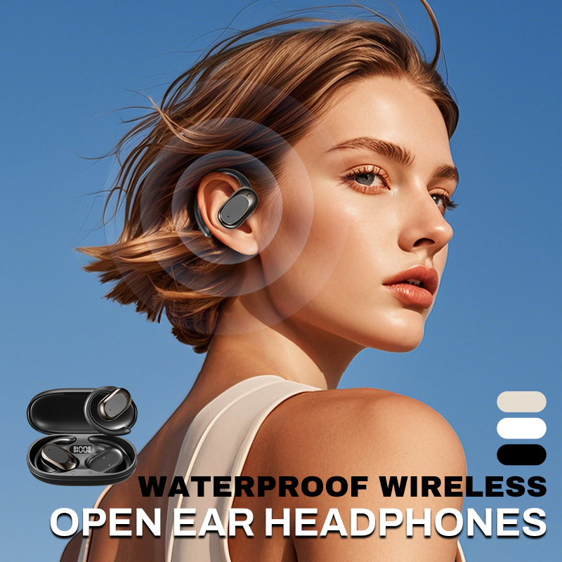 🔥Mega Summer Clearance🔥Waterproof Open-Ear Headphones with AI Translation