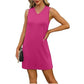 🎉🛍️Weekend Special👗Women’s V-Neck Tank Mini Dress
