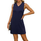 🎉🛍️Weekend Special👗Women’s V-Neck Tank Mini Dress