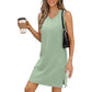 🎉🛍️Weekend Special👗Women’s V-Neck Tank Mini Dress