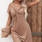 🎉🛍️Hot Promotion 50% OFF💃Women's V-Neck Short-Sleeved Dress