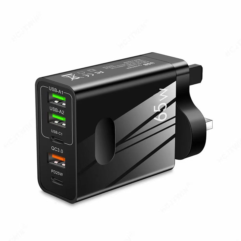 🎉LAST DAY SALE 63% OFF🔥[Practical Gift] 65W & 120W Multiple-Ports Fast Charger