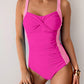 🩱 Halter Slim One-Piece Swimsuit 🌴 | Perfect shape retention on the beach