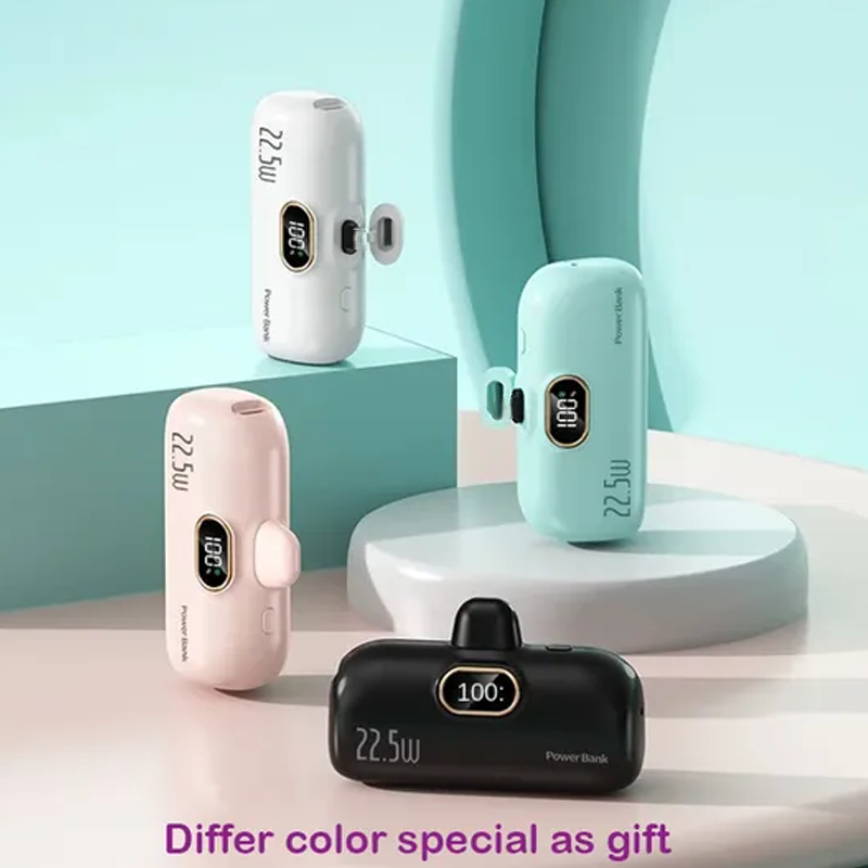 🎉⏰5000mAh Mini Portable Charger Power Bank for phone🔋
