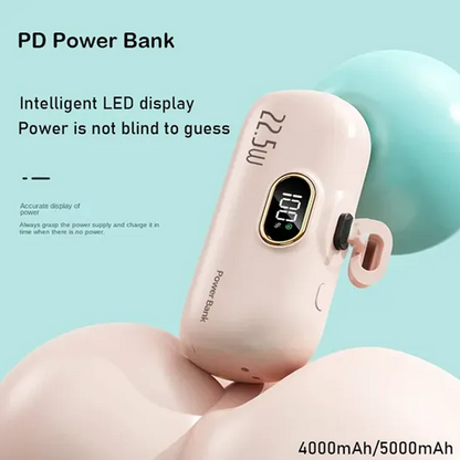 🎉⏰5000mAh Mini Portable Charger Power Bank for phone🔋