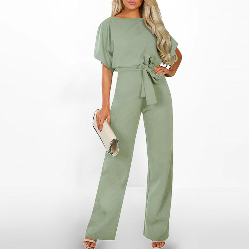 Women’s High Waist Wide Leg Jumpsuit