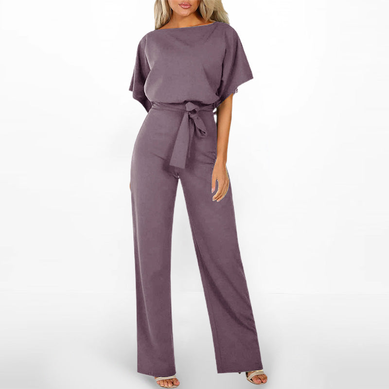 Women’s High Waist Wide Leg Jumpsuit