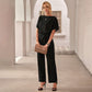 Women’s High Waist Wide Leg Jumpsuit