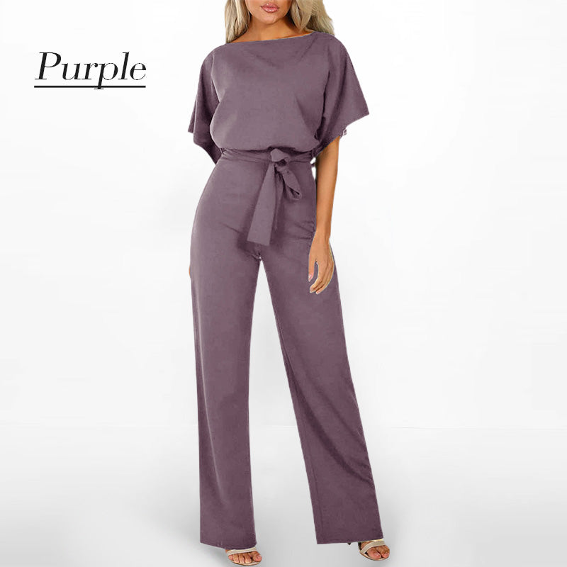 Women’s High Waist Wide Leg Jumpsuit