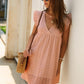Casual Hollow Out Mini Dress for Women