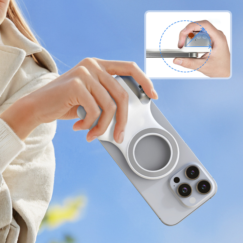 🎉Last day 50% off-Free shipping💥Photo fill light artifact💥💥 Magnetic Phone Camera Grip