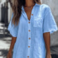 🔥Hot Sale 50% Off💥👗Casual Cotton Linen Shirt Dress