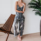 🔥Summer Hot Sale 50% OFF💝✨Women's Fashion Spaghetti Strap Printed Jumpsuit