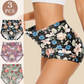 Women's High Waisted Floral Printed Panty Set