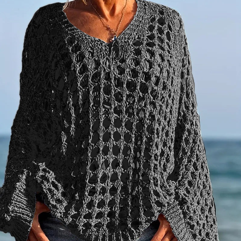 ⏳Limited-time 52% off⏰Women's Crochet Knit Top🧶👚
