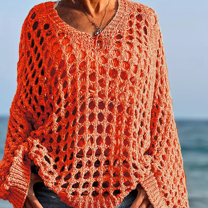 ⏳Limited-time 52% off⏰Women's Crochet Knit Top🧶👚