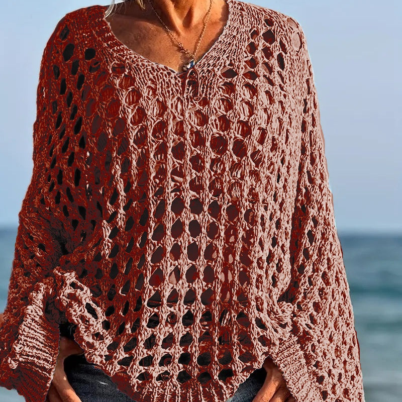 ⏳Limited-time 52% off⏰Women's Crochet Knit Top🧶👚