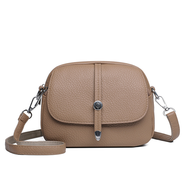 Women's Solid Color Lightweight Crossbody Bag