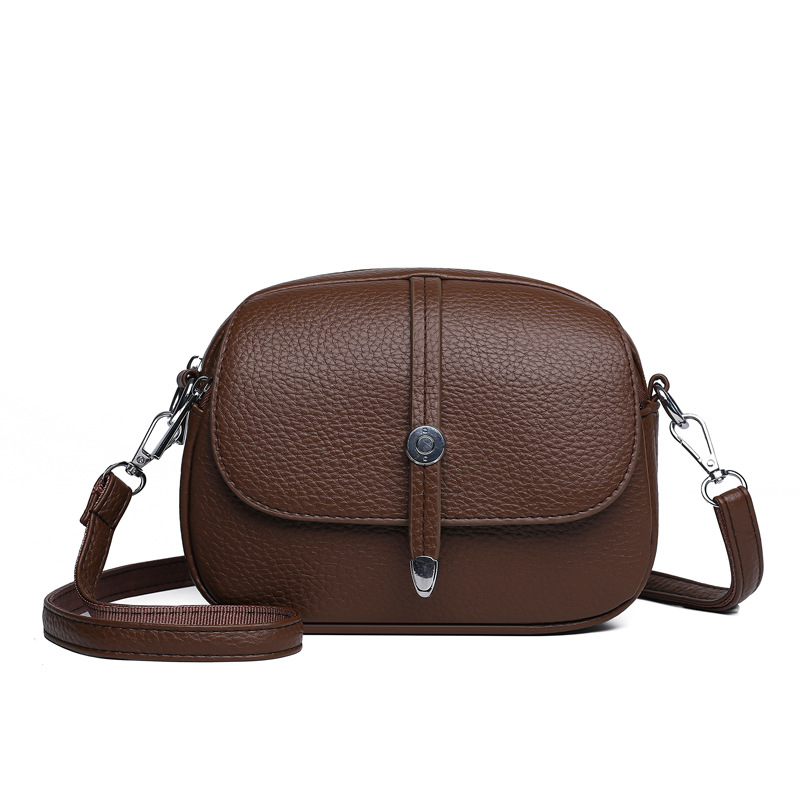 Women's Solid Color Lightweight Crossbody Bag